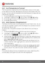 Preview for 18 page of Motorola COMFORT45CONNECT User Manual