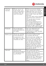 Preview for 41 page of Motorola COMFORT45CONNECT User Manual