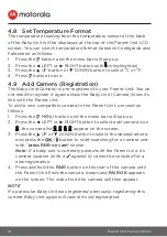 Preview for 18 page of Motorola COMFORT60CONNECT User Manual