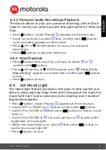 Preview for 15 page of Motorola COMFORT85 CONNECT User Manual