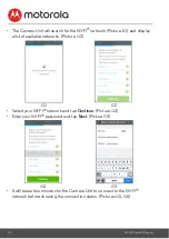 Preview for 30 page of Motorola COMFORT85 CONNECT User Manual