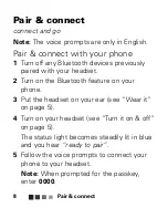 Preview for 10 page of Motorola Command One Quick Start Manual