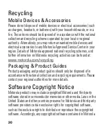 Preview for 32 page of Motorola Command One Quick Start Manual