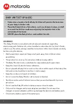 Preview for 8 page of Motorola CONNECT40 User Manual