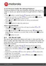Preview for 15 page of Motorola CONNECT40 User Manual