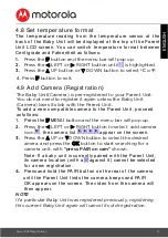 Preview for 17 page of Motorola CONNECT40 User Manual