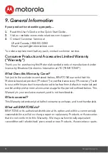 Preview for 40 page of Motorola CONNECT40 User Manual