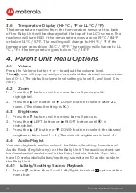 Preview for 14 page of Motorola CONNECT60 User Manual