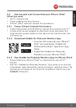 Preview for 25 page of Motorola CONNECT60 User Manual