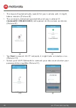 Preview for 28 page of Motorola CONNECT60 User Manual