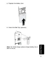 Предварительный просмотр 17 страницы Motorola CORDLESS EXPANSION HANDSET-MD4153 User Manual