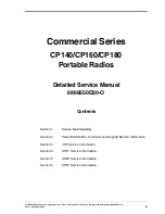 Preview for 3 page of Motorola CP 140 Detailed Service Manual