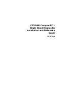 Preview for 1 page of Motorola CPV5000 Installation And Reference Manual