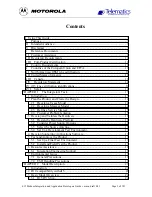 Preview for 2 page of Motorola D15 Integration And Application  Developers Manual