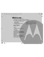 Предварительный просмотр 2 страницы Motorola D200 series User Manual