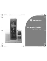 Motorola D210 series User Manual preview