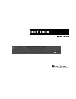 Motorola DCT1800 User Manual preview