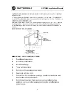 Предварительный просмотр 3 страницы Motorola DCT3080 Installation Manual