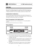 Предварительный просмотр 23 страницы Motorola DCT3080 Installation Manual