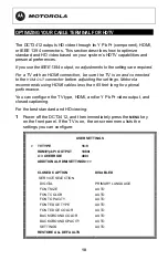 Preview for 16 page of Motorola DCT3400 Series User Manual