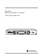 Motorola DCT5100 Installation Manual preview