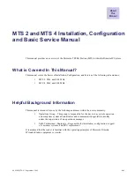 Предварительный просмотр 31 страницы Motorola DIMETRA MTS 2 Installation, Configuration And Basic Service Manual