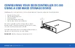 Предварительный просмотр 11 страницы Motorola DOCKCONTROLLER DC-200 Quick Start Manual