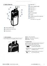 Preview for 3 page of Motorola DP3400 Quick Reference Manual