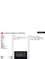 Preview for 11 page of Motorola DROID XYBOARD 10.1 User Manual