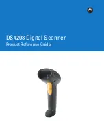 Предварительный просмотр 1 страницы Motorola DS4208 Product Reference Manual