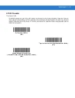 Preview for 243 page of Motorola DS9808 - Symbol - Wired Handheld Barcode Scanner Product Reference Manual