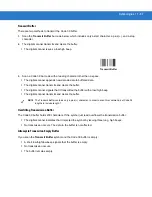 Preview for 261 page of Motorola DS9808 - Symbol - Wired Handheld Barcode Scanner Product Reference Manual