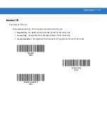 Preview for 285 page of Motorola DS9808 - Symbol - Wired Handheld Barcode Scanner Product Reference Manual