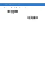 Preview for 316 page of Motorola DS9808 - Symbol - Wired Handheld Barcode Scanner Product Reference Manual