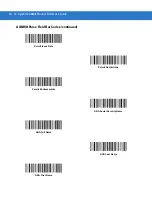 Preview for 322 page of Motorola DS9808 - Symbol - Wired Handheld Barcode Scanner Product Reference Manual