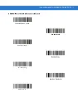 Preview for 323 page of Motorola DS9808 - Symbol - Wired Handheld Barcode Scanner Product Reference Manual