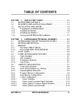 Предварительный просмотр 3 страницы Motorola DSP56824ADM User Manual