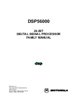 Motorola DSP56K Manual preview