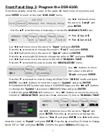 Preview for 4 page of Motorola DSR-6100 Installation Manual