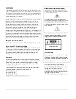 Предварительный просмотр 2 страницы Motorola DSR-6100 Operator'S Manual