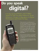 Preview for 2 page of Motorola DTR550 Brochure & Specs