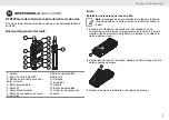 Preview for 5 page of Motorola DTR720 Quick Reference Manual