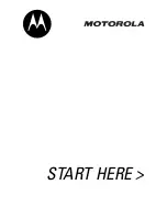 Preview for 1 page of Motorola E310 Start Here Manual