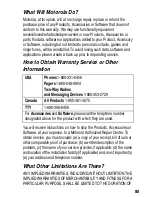 Preview for 87 page of Motorola E310 Start Here Manual