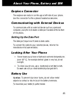 Preview for 26 page of Motorola E360 User Manual