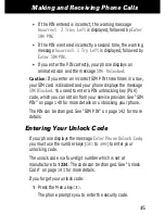 Preview for 36 page of Motorola E360 User Manual