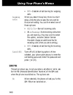 Preview for 141 page of Motorola E360 User Manual