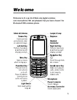 Предварительный просмотр 3 страницы Motorola E365 Instruction Manual