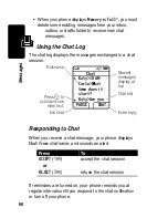 Предварительный просмотр 68 страницы Motorola E365 Instruction Manual