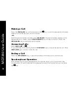 Preview for 22 page of Motorola E52 DIGITAL CORDLESS PHONE-MD7261 User Manual